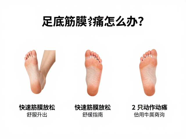 足底筋膜疼痛怎么办？3个动作快速筋膜放松与舒缓指南