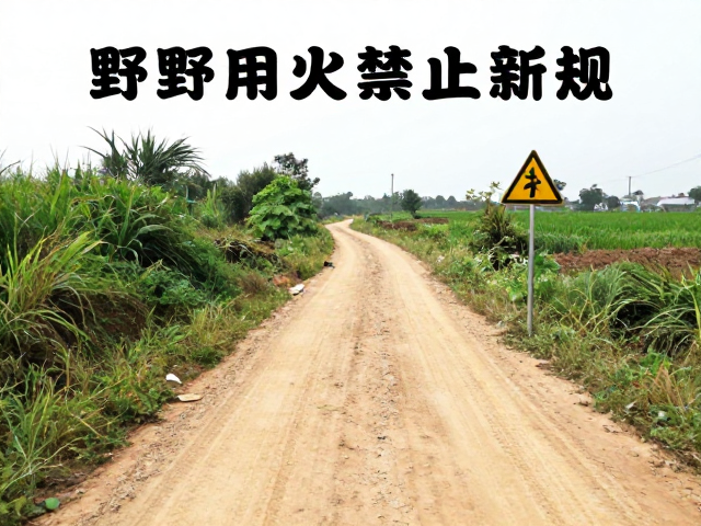 野外用火管控新规，土路适配与禁止抄近道指南