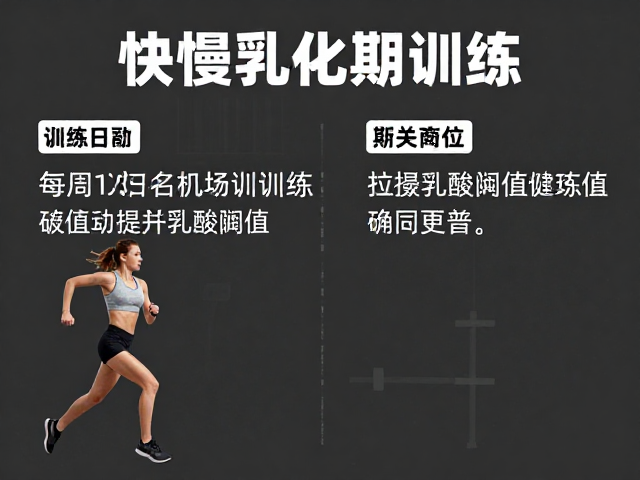 快慢切换练法，每周1次强化期训练，高效提升乳酸阈值