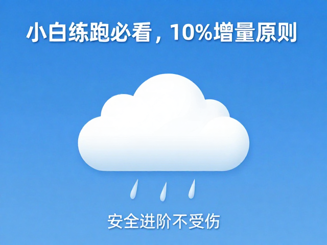 小白练跑必看,10%增量原则,天气查看,安全进阶不受伤