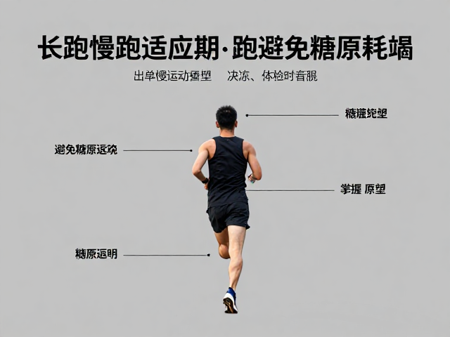 长距离慢跑适应期，掌握跑动原理，避免糖原耗竭