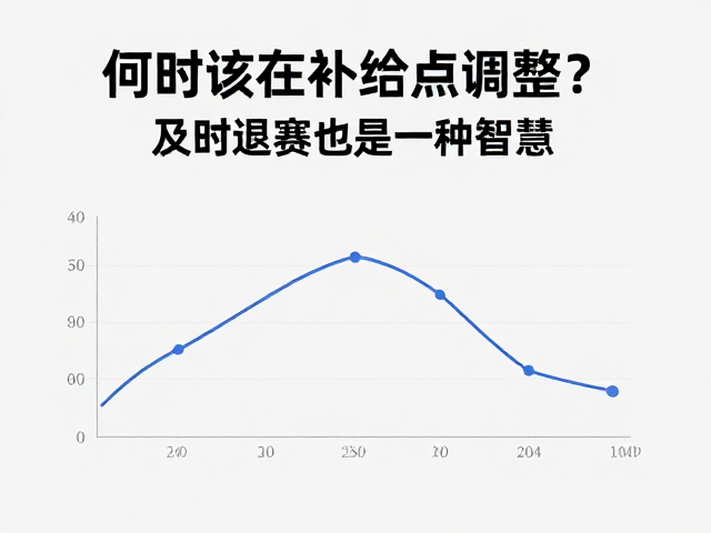 长跑通识，何时该在补给点调整？及时退赛也是一种智慧