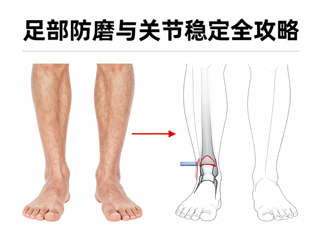 防晒配件怎么选?足部防磨与关节稳定全攻略