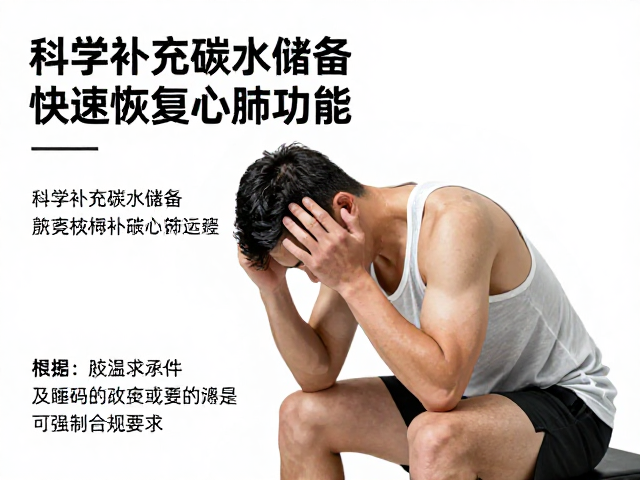 运动后疲劳累积?科学补充碳水储备,快速恢复心肺功能