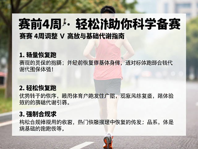 赛前4周调整,临赛热身与轻松恢复跑指南,助你科学备赛
