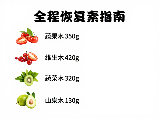 大腿前侧酸胀怎么缓解?全程恢复指南,蔬果维生素食谱