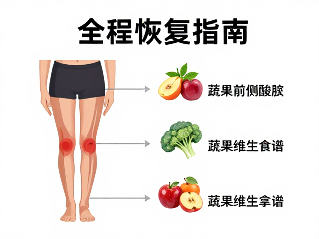 大腿前侧酸胀怎么缓解？全程恢复指南，蔬果维生素食谱