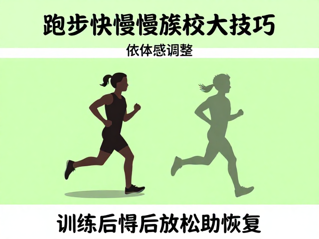 跑步快慢切换技巧，依体感调整，训练后慢跑放松助恢复