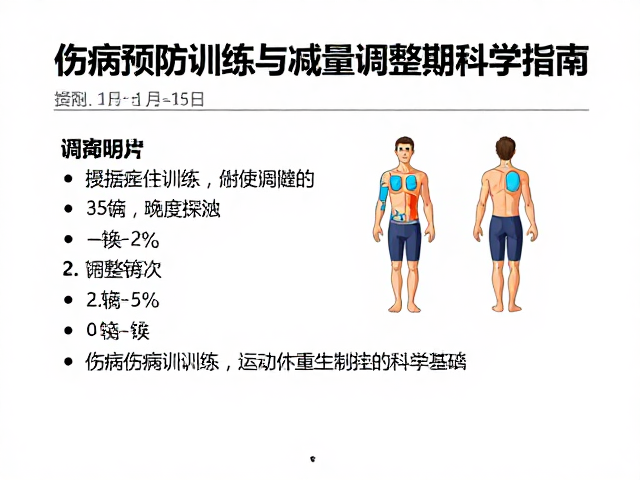 备赛规划,伤病预防训练与减量调整期科学指南