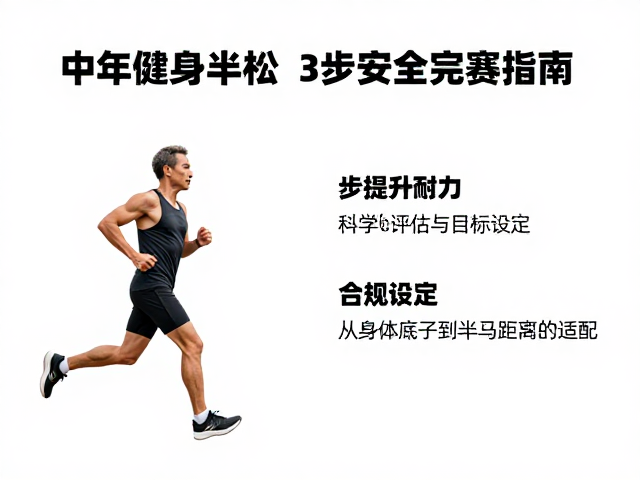 中老年健身跑如何备战半马？3步提升耐力，安全完赛指南