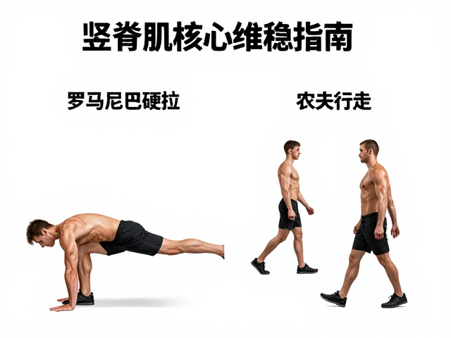 竖脊肌核心维稳指南,高效动作组数与训练细节全解析