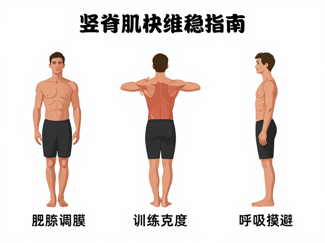 竖脊肌核心维稳指南,高效动作组数与训练细节全解析