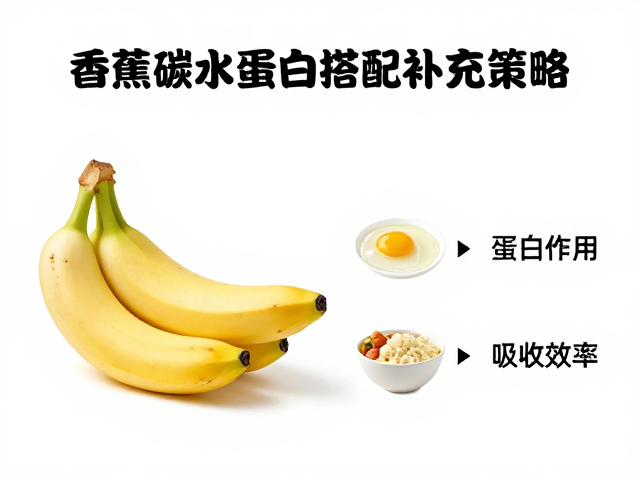 健康储能指南,香蕉碳水与蛋白质搭配补充策略