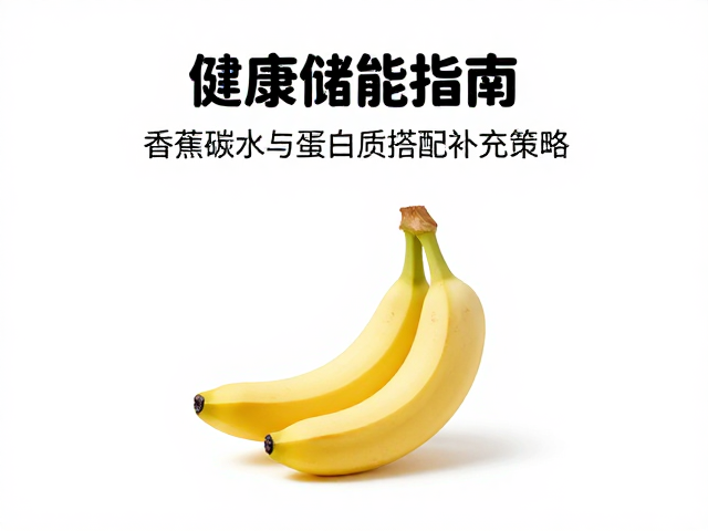 健康储能指南,香蕉碳水与蛋白质搭配补充策略
