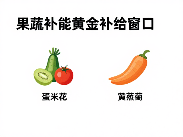 新手参赛者必看,果蔬补能黄金补给窗口,快速恢复体力