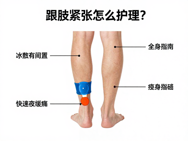 跟腱紧张怎么护理？全身修复，冰敷处理指南，快速缓解疼痛