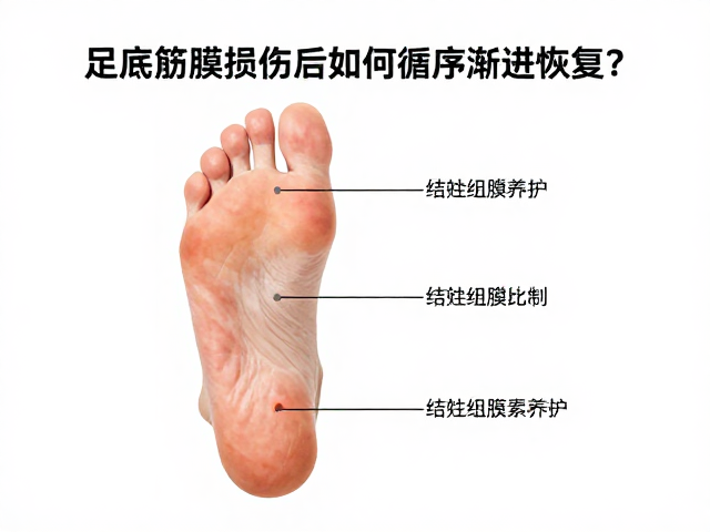 足底筋膜损伤后如何循序渐进恢复？结缔组织养护全攻略