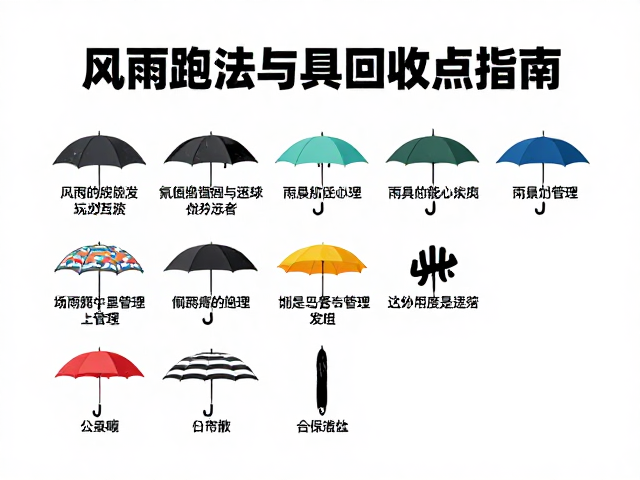 中到大雨怎么跑?风雨跑法技巧与雨具回收点指南