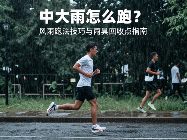 中到大雨怎么跑?风雨跑法技巧与雨具回收点指南