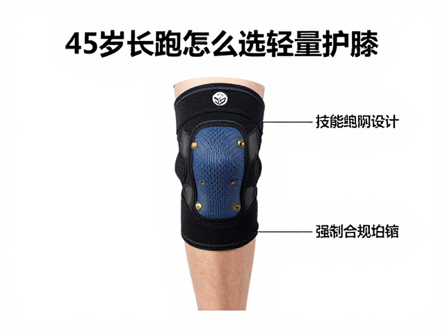 45岁适度长跑怎么选轻量护膝?专家建议与避坑指南