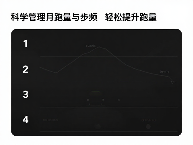 休闲健身跑,如何科学管理月跑量与步频,轻松提升跑量