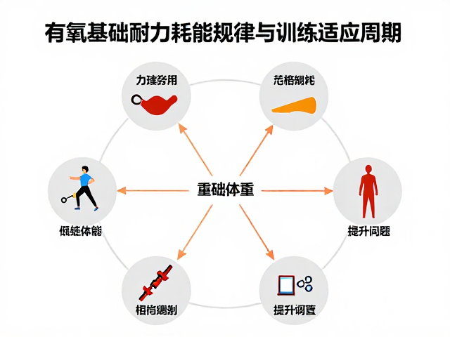 有氧基础耐力耗能规律与训练适应周期，科学提升体能