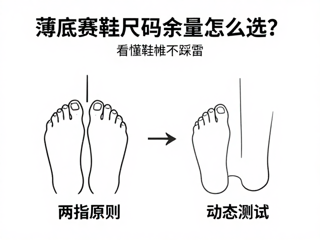 薄底赛鞋尺码余量怎么选？看懂鞋楦不踩雷