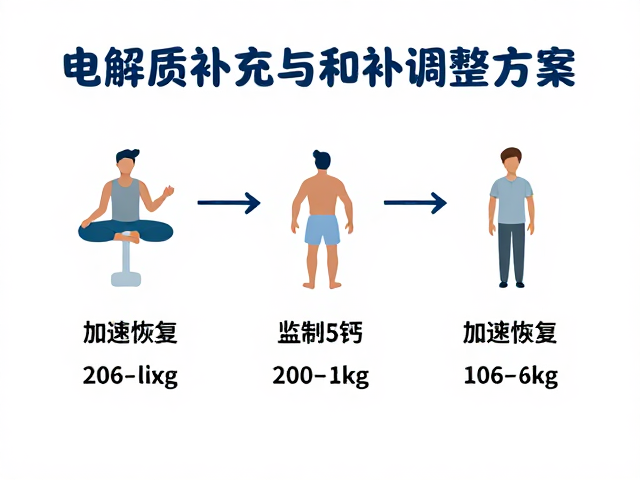 电解质补充与钙同补,加速恢复体重损失的科学方案