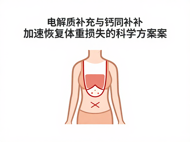 电解质补充与钙同补，加速恢复体重损失的科学方案