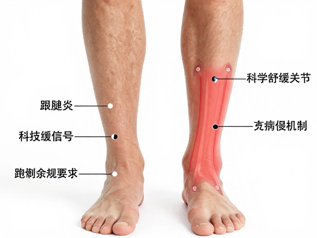 跑团康复指导，跟腱炎康复期如何科学舒缓关节，重返跑道