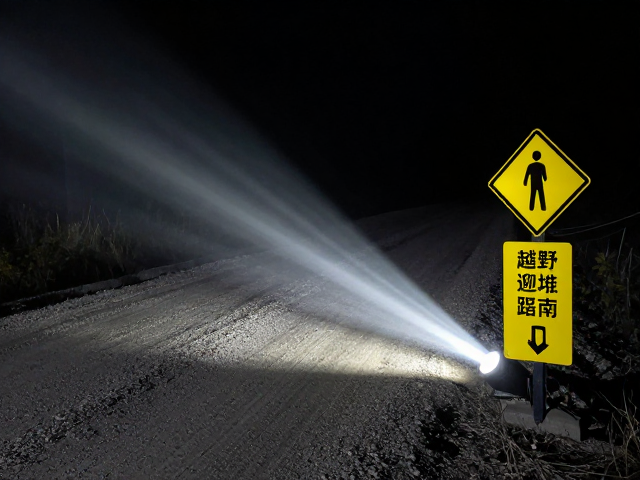 夜跑砂石路必备，越野巡线路标识别与强制照明指南