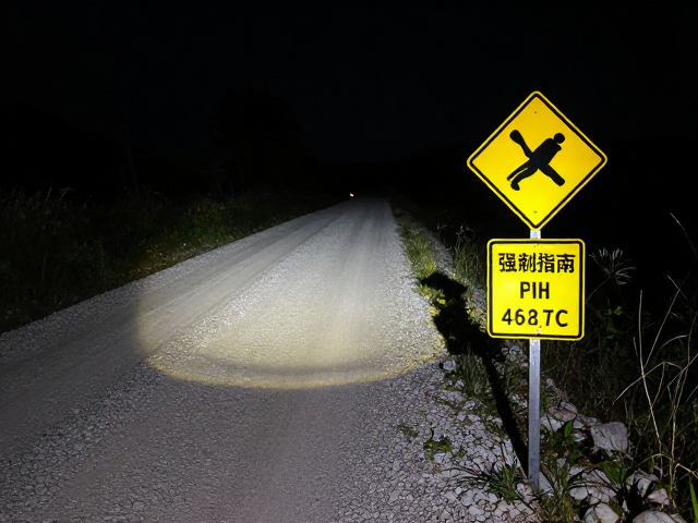 夜跑砂石路必备，越野巡线路标识别与强制照明指南