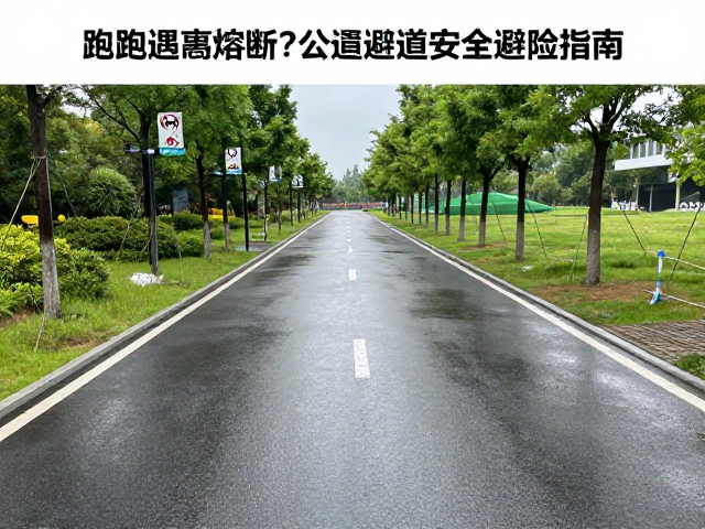 湿路跑动遇赛事熔断?公园绿道赛道安全避险指南