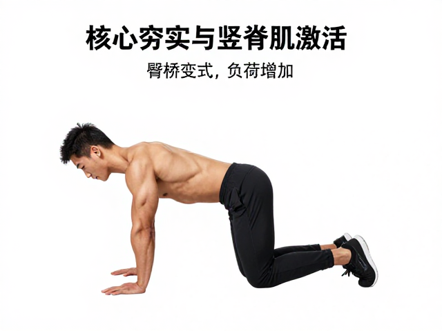 核心夯实与竖脊肌激活，臀桥高效训练指南