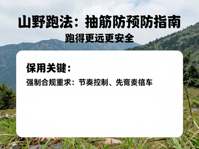 山野跑法,山地赛道抽筋预防指南,跑得更远更安全