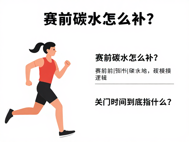小白练跑必看，赛前碳水怎么补？关门时间到底指什么？
