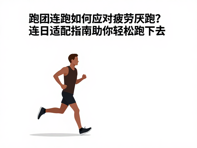 跑团连跑如何应对疲劳厌跑?连日适配指南助你轻松跑下去