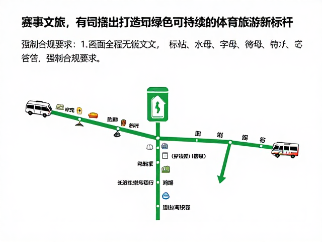赛事文旅,交通接驳,垃圾分类回收,打造绿色可持续的体育旅游新标杆