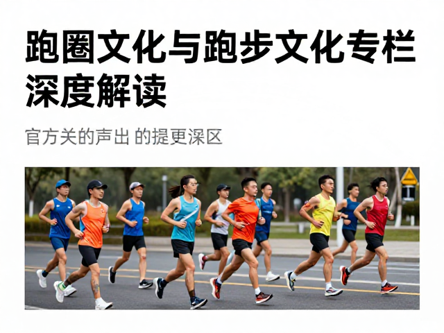 资深跑者说,跑圈文化与跑步文化专栏深度解读