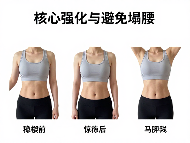 核心强化与避免塌腰，3步提升核心稳定性，练出紧致马甲线