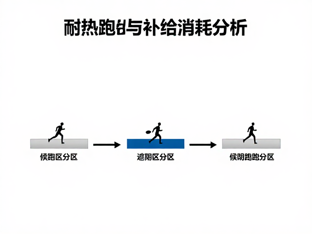耐热跑动与补给消耗分析,候跑区分区遮阴策略提升表现