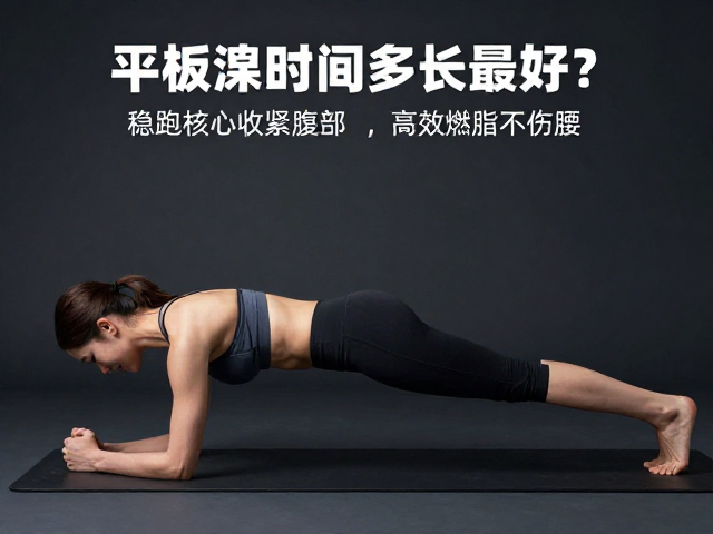 平板支撑时间多长最好？稳跑核心收紧腹部，高效燃脂不伤腰