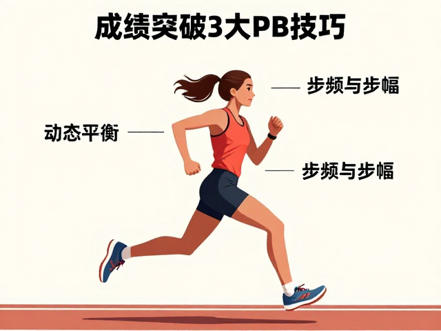 跑姿分析助PB突破,成绩突破的3大核心技巧