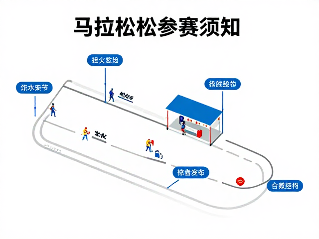 马拉松参赛须知,饮水站分布与急救跑者救援指南