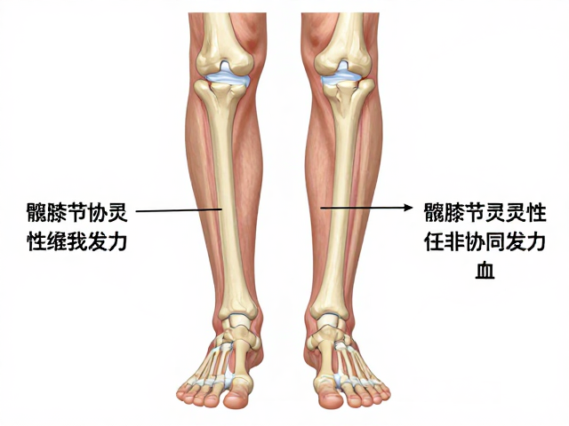 下肢维稳关键，髋膝踝协同发力与踝关节灵活性提升指南