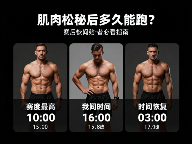 肌肉松弛后多久能跑?赛后恢复期因人而异,跑者必看指南