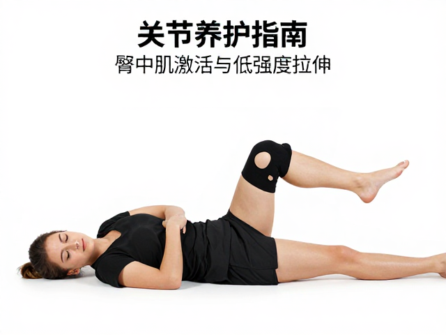 关节养护指南,臀中肌激活与低强度拉伸,缓解疼痛更护膝