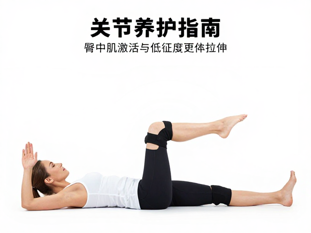 关节养护指南,臀中肌激活与低强度拉伸,缓解疼痛更护膝