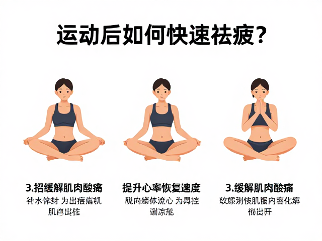 运动后如何快速祛疲？3招缓解肌肉酸痛，提升心率恢复速度