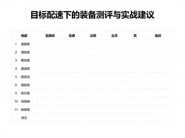 专项突破，目标配速下的装备测评与实战建议